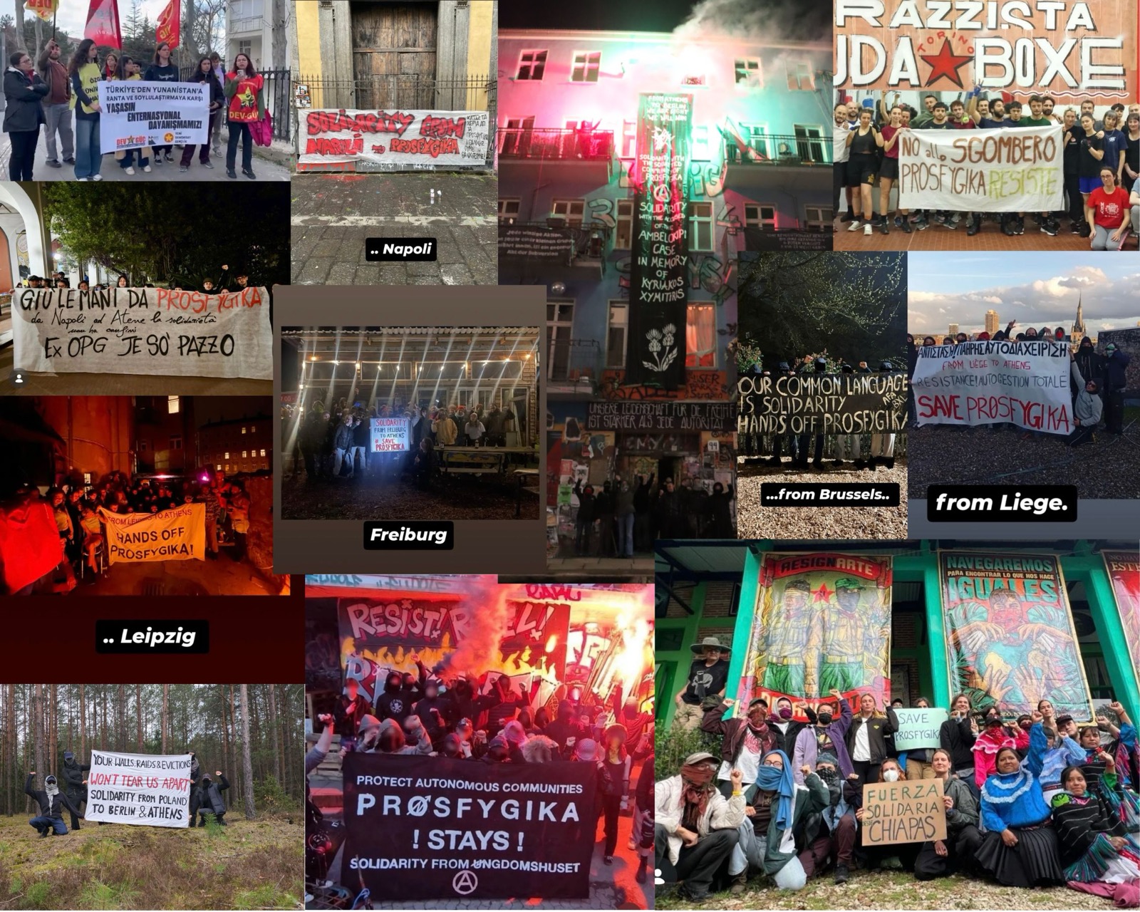 10, 1000, 10000 squats, organizations and people of the world organized for the defense of the Community of Squatted Prosfygika.