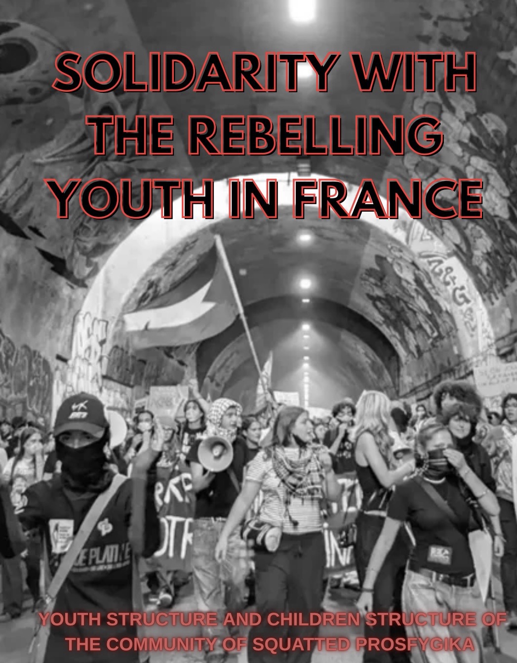 Solidarity with the rebellious youth of France